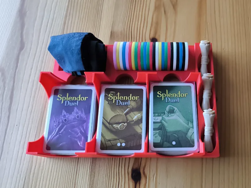 Splendor Duel Board Game Complete Insert