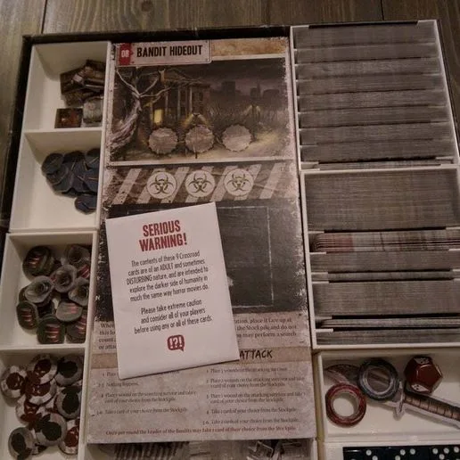 Dead of Winter the long night box insert.