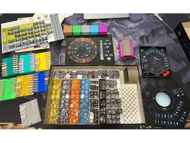 Stellar Horizons Board Game Organizer