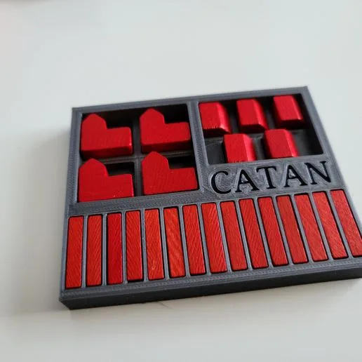 Settlers of Catan Player Tray