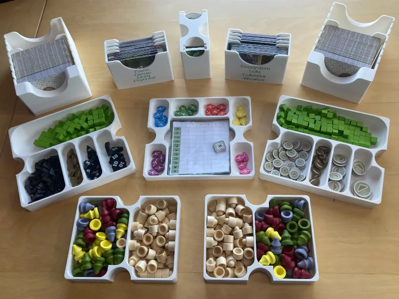 Earth Board Game + Abundance Expansion Organizer
