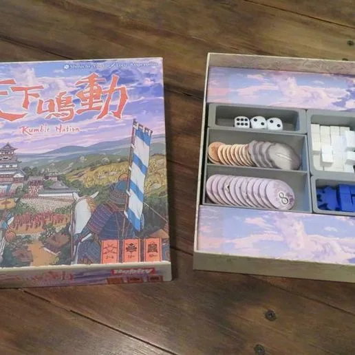 Rumble Nation Game Insert Organizer
