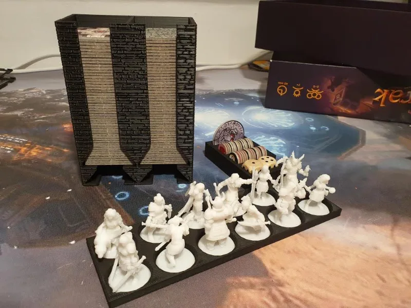 Karak insert for resin model