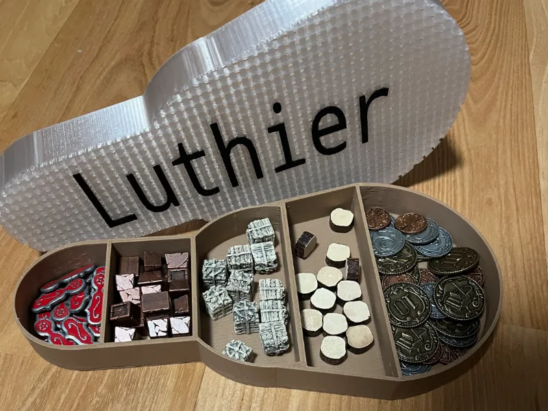 Luthier guitar case