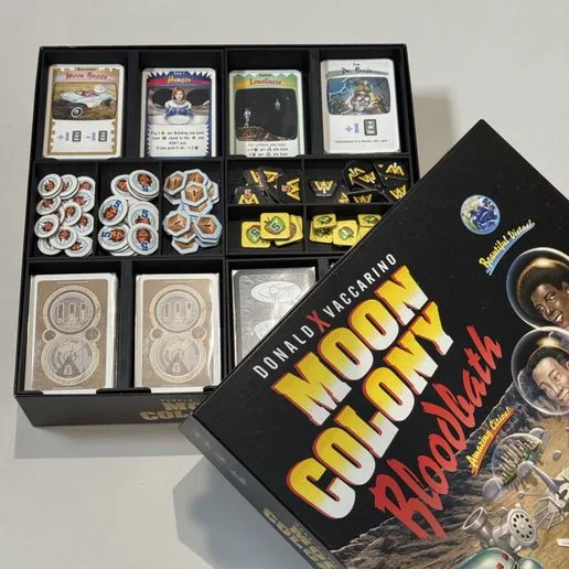 Moon Colony Bloodbath - Board Game Insert & Organizer
