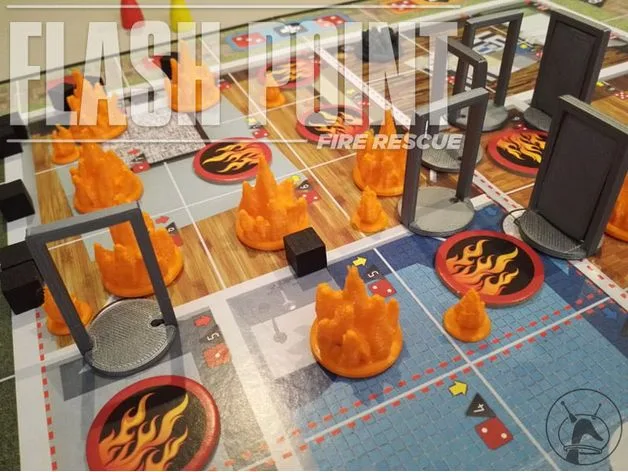 Flashpoint Boardgame Complete Makeover