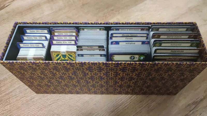 Agemonia Card Box Insert