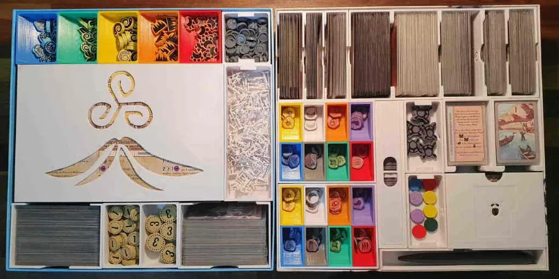 Spirit Island 2 Box Insert / Organizer / Storage Solution