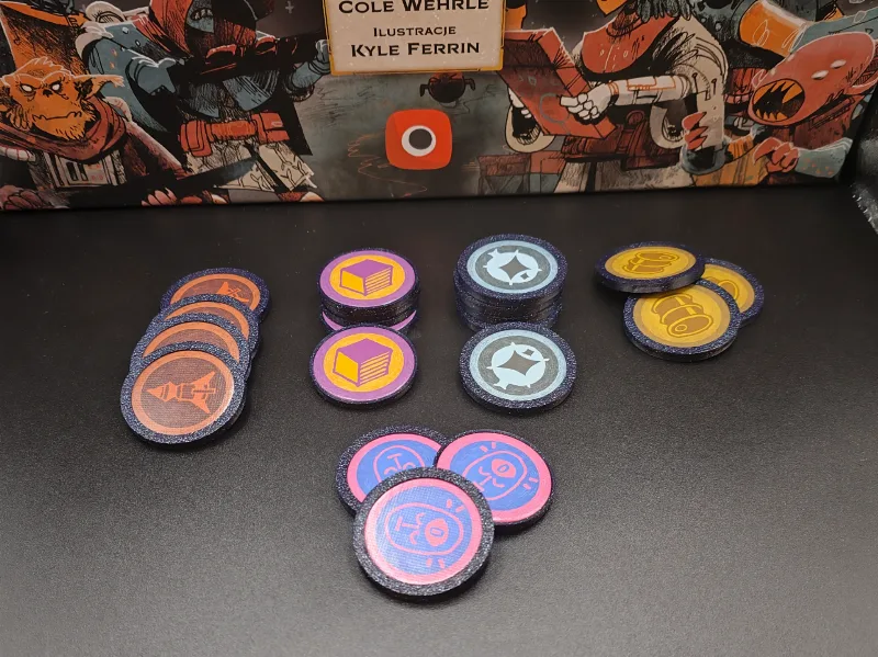 Arcs board game - resource token protector