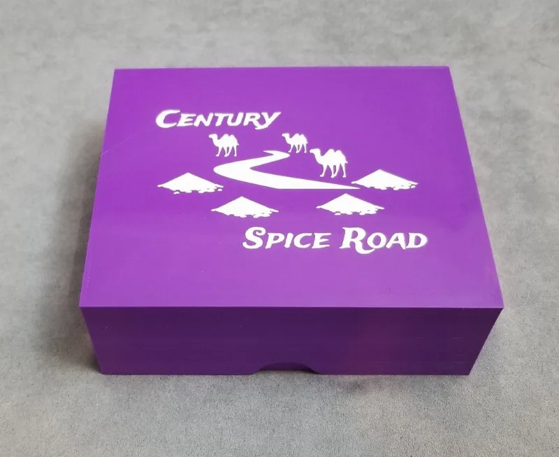 Traveling Spice Box for Century: Spice Road - Sleeved Edition