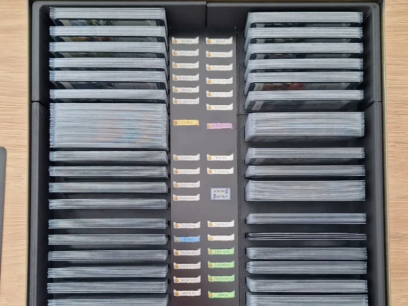 Dominion Base Game Box Insert Sleeved Cards