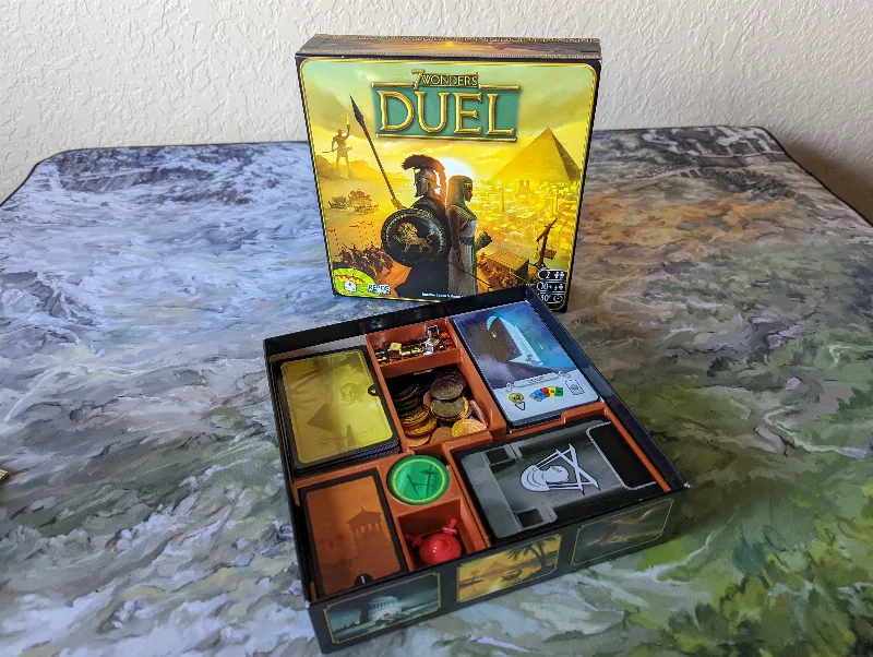 7 Wonders Duel + Agora + Pantheon Insert