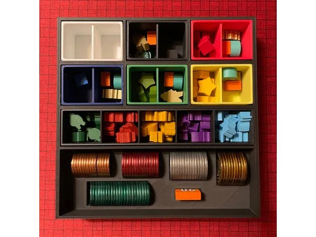 Expeditions + Gears of Corruption Tokens / Coins Organizer