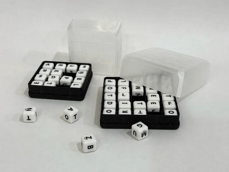 Boggle and Big Boggle | Letter Cube Word Games