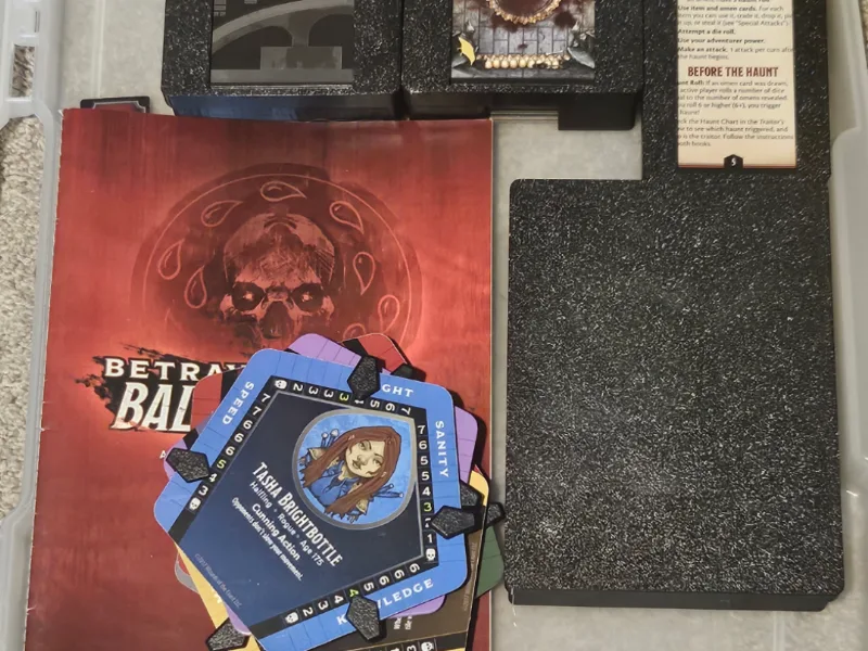 Betrayal At Baldur's Gate box organizer