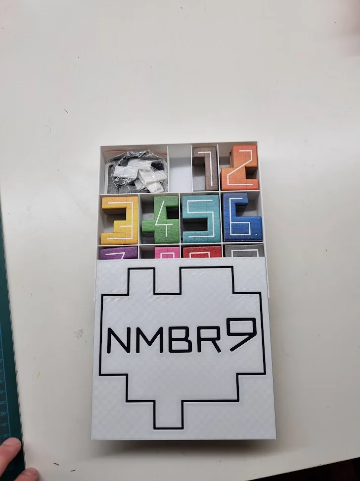 Nmbr 9 board game compact box