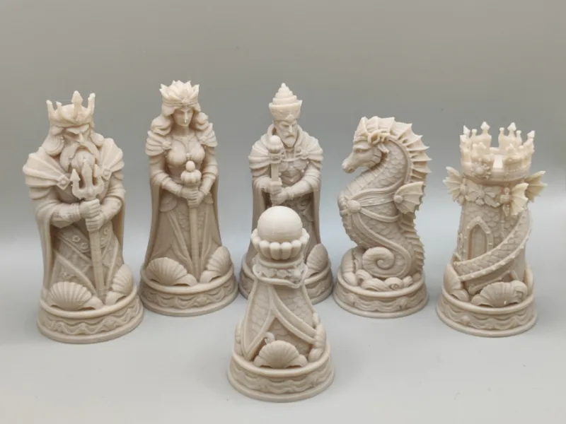 Poseidon's Kingdom Chess Set