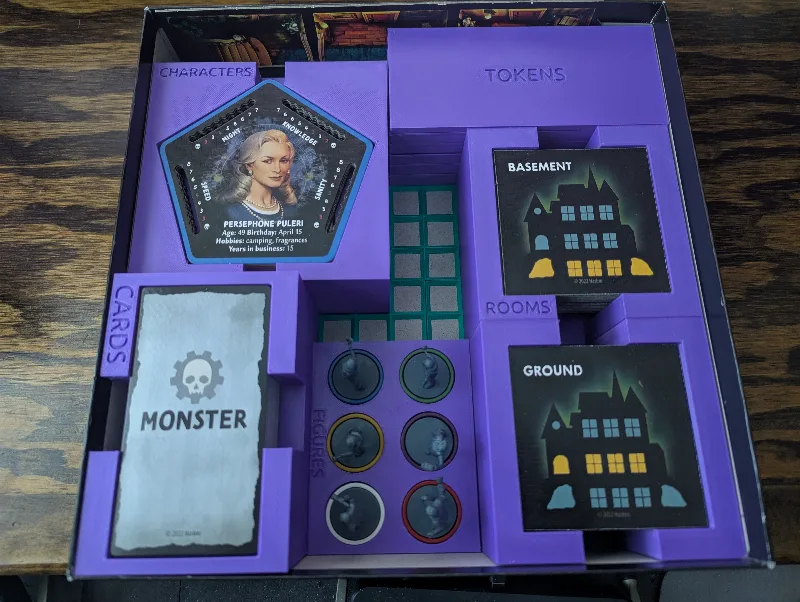 Betrayal at House on the Hill box organizer