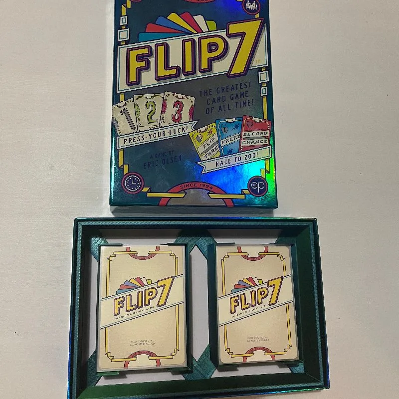 Flip 7 Insert for sleeved cards