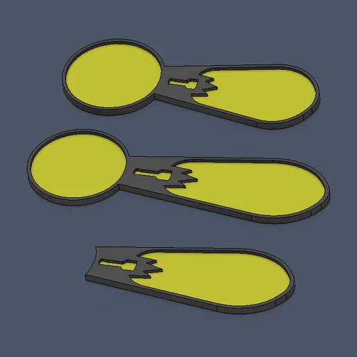 Zombicide flashlight tokens