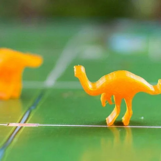 Dinosaur Island Meeple - Gallimimus