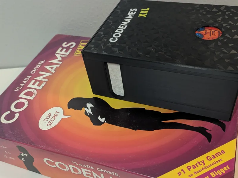 Codenames XXL Travel Sized Box