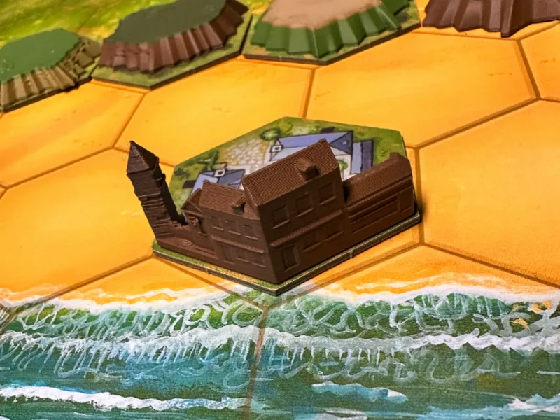 Memoir 44 Town Hex - War Hex Game