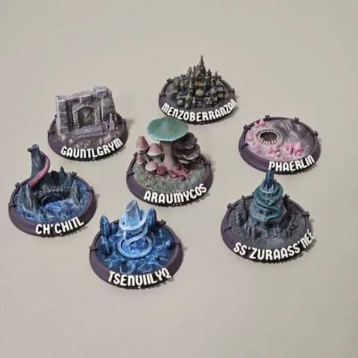 Custom Cities and Locations Inspired by Tyrants of The Underdark