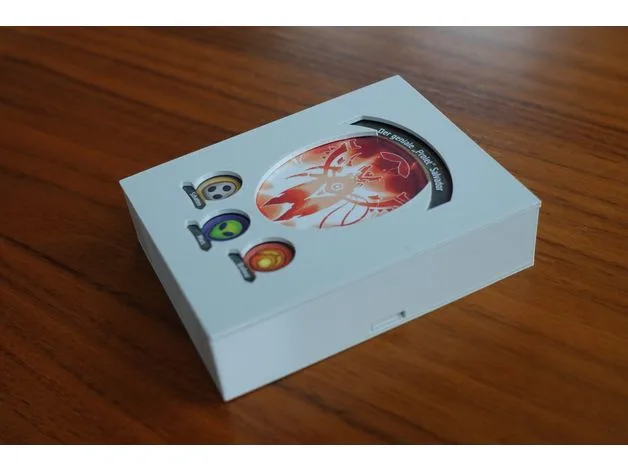 Keyforge Deck Box (fully parametric, supports sleeved cards)
