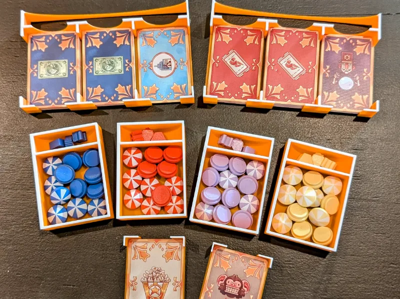 3 Ring Circus Insert - Sleeved and unSleeved Cards