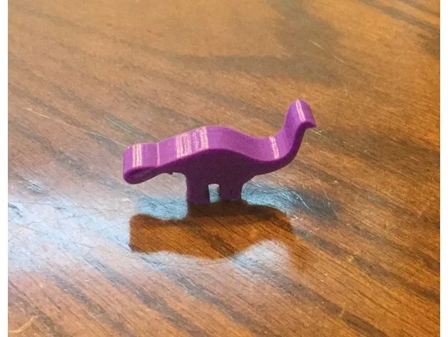 Brontosaurus Meeple
