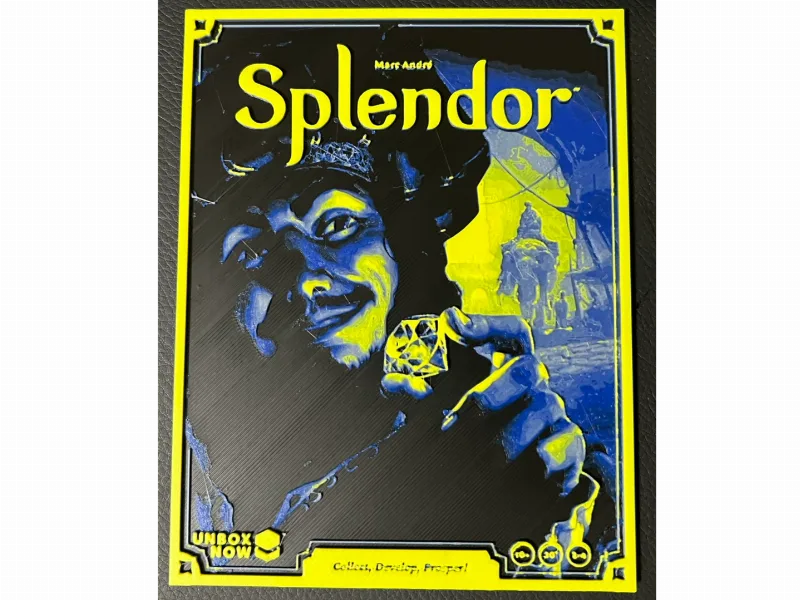 Board Game Art - Splendor 120mm x 154mm