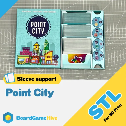 Point City Insert STL Organizer (Digital File)
