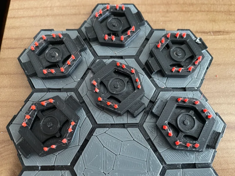 Gloomhaven Bear Trap with 3x3 Magnets
