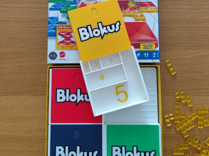 Blokus Organizer Boxes (Set of Storage Cases)