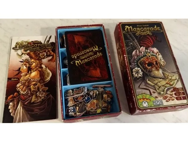 Mascarade Board Game + Expansion Insert