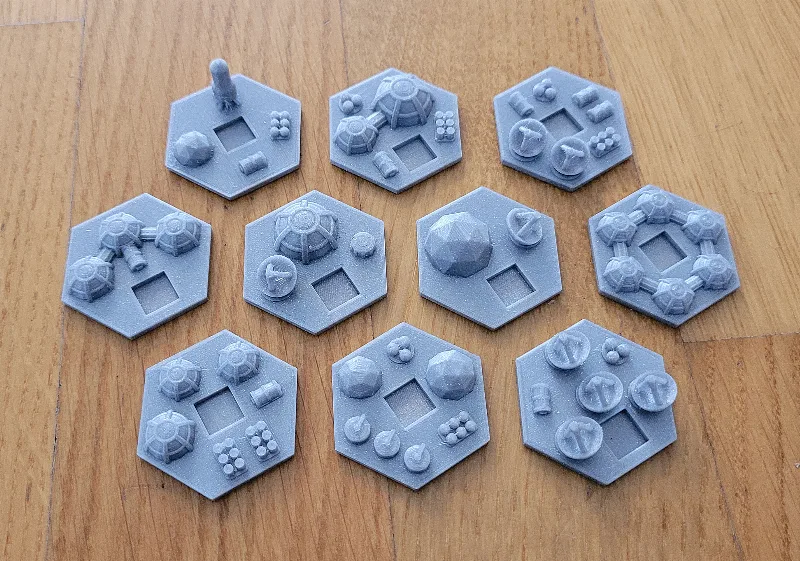 Terraforming Mars City Tiles