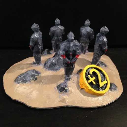 Catan Largest Army Trophy