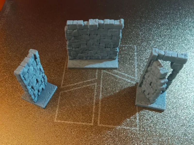 HeroQuest Walls + Secret Door - different shapes