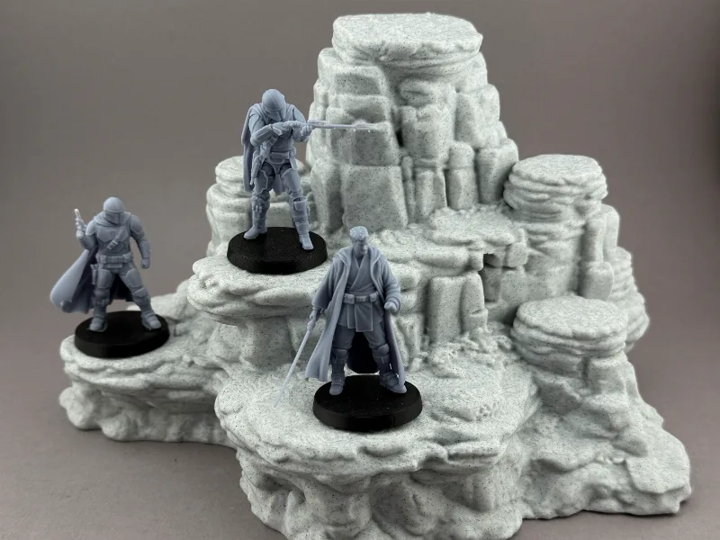 Star Wars Legion Red Rock Formation terrain