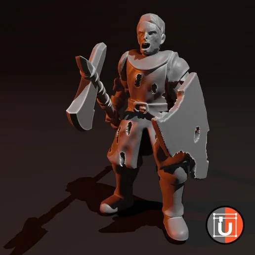 Zombie Knights for Zombicide Black Plague