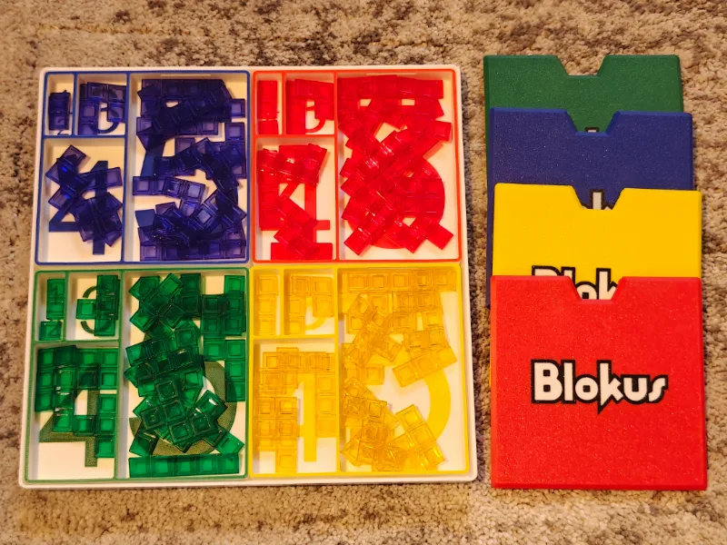 Blokus Player Piece Tray