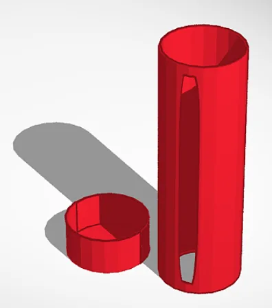 Poker Chip Tube