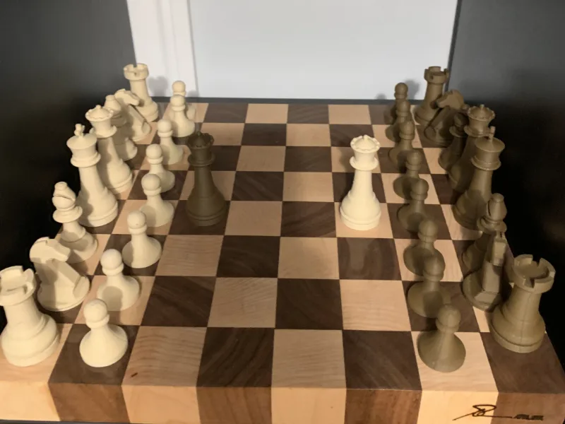 Complete chess set