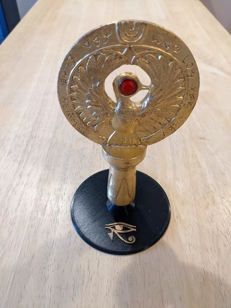Stand for Head Piece to the Staff of RA