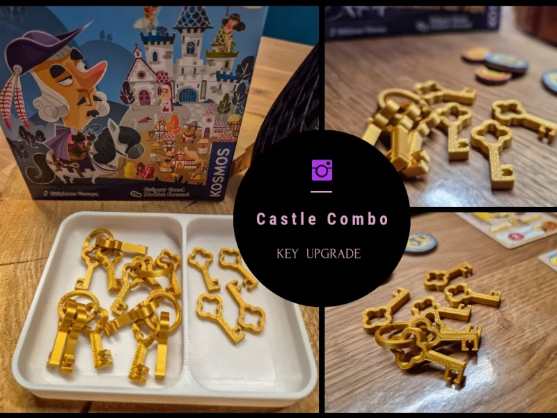 Castle Combo – Custom Key Set, Boardgame