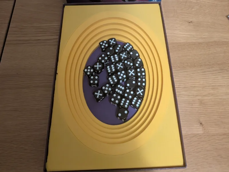 Strike Dice Game Real size