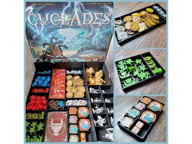 Cyclades - Legendary Edition - Organizer (Retail + Minis)