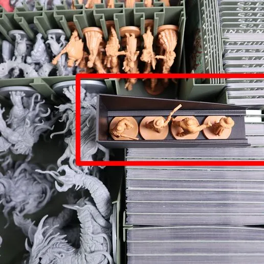 Cthulhu Death May Die extra figures holder - core box