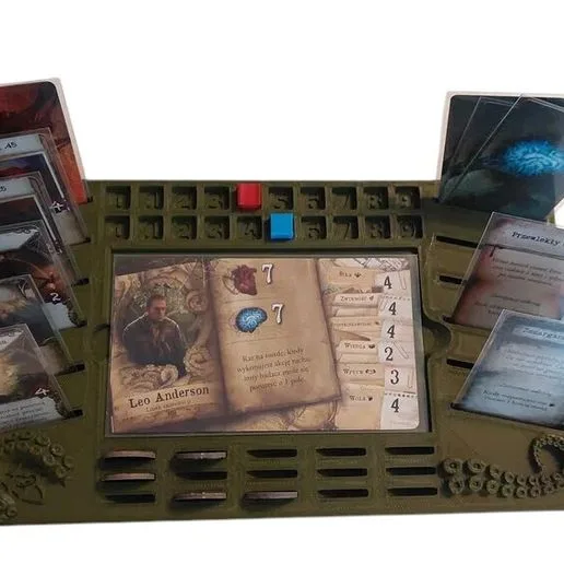 Mansions of Madness Deluxe Player Board Short Version (3D Printable STL Files)